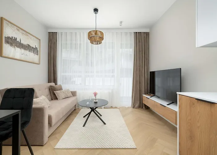 Elegant Mieszczanska With Air Conditioning, & Gym By Renters Prestige Apartment *