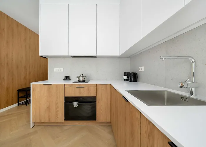 Elegant Mieszczanska With Air Conditioning, & Gym By Renters Prestige Apartment *